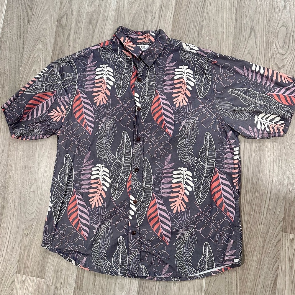 Men’s Fighting Eel Aloha Shirt XXL